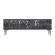 Tsa1238as - Arextv120 Tv Stand, Tv Sehpası Antrasit - Sılver 120cm
