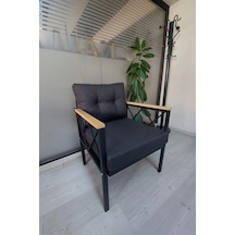 Safir Bahçe,balkon,cafe,teras,ofis,çayseti,koltuk,berjer Antrasit