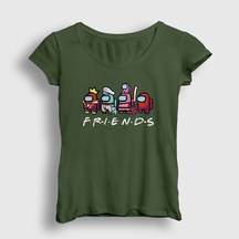 Presmono Kadın Friends Among Us T-Shirt