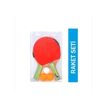 Masa Tenisi Raket Seti 2 Adet Raket 3 Adet Masa Tenisi Topu