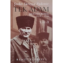 Tek Adam Cilt 2 Büyük Boy : Mustafa Kemal 1919 - 1922 + Antik Roma - İnfografik Ciltli