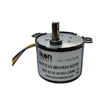1 2 Rpm 6W Ac Senkron Motor 50 Ktyz Viyol Motor