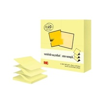 7,6 Cm X 7,6 Cm Not Kağıdı - Kanarya Sarısı 24 Paket