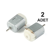2 Adet. Deney Motoru. Dc Motor. Mini Motor. Elektrik Motoru