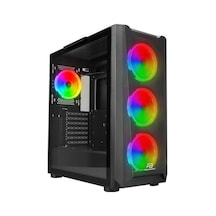 PowerBoost VK-W001B Mid Tower Bilgisayar Kasası