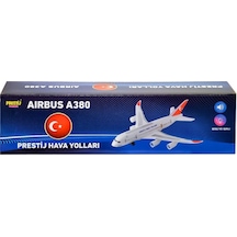 FAB 1505 Işıklı Müzikli Yolcu Uçağı A380 -Pestij