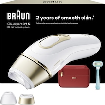 Braun Ipl Silk Expert Pro 5, Evde Lazerle Tüy Alma, Çanta, Gillette Venus, 2 Başlık, Pl5221