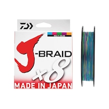 Daiwa Jbraid 8B 300M, 0,24Mm Multi Color Ip Misina