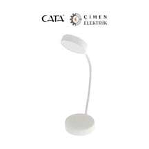 Cata Ct 8440 Beyaz Kasa Dokunmatik 3 Renk Berlin Masa Lambası 2.5w
