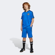 Adidas Soccer Çocuk Mavi T-shirt Jv7681 Mavi