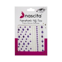 Nascita Yapışkanlı Yüz Taşı Mor