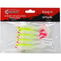 Captain 3571 Taifun Soft 10cm 5gr Silikon Yem No:9 5'li Paket