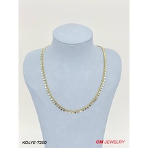 Kolye Metal 45cm İş Kadını Stili Zarif Hediye Model F86880 Çok Renkli