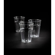 Plastik Kristal Su Ve Meşrubat Bardağı 300cc - 20 Adet 1 Paket Diğer