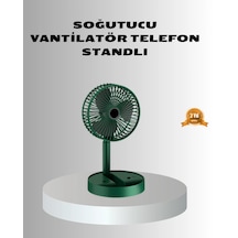 Bay Şarjlı Katlanabilir Mini Fan 3 Kademe Hız Ayarı, Taşınabilir Tasarım Najmaddin