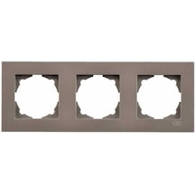 Günsan Egona Metallic Mocha Üçlü Çerceve