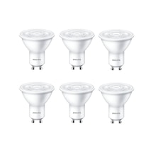 Philips Essential Led Spot 4,7-50W GU10 6500K Beyaz Işık 6 Adet
