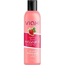 Viaxi Glide Viaxi Viaxi Çilek Aromalı Masaj Yağı 177 Ml
