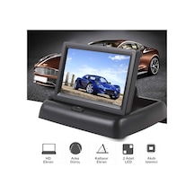 Gpr Geri Görüş Monitörü 4.3" Katlanabilir Ekran Kamera