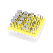 Lemestar 50'li Elmas Matkap Ucu Seti - Döner Alet, Kuyumculuk, Mermer, Porselen İçin Taşl,gümüş