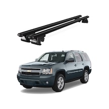 Venüs Chevrolet Tahoe 2007-2014 Uyumlu Siyah Ara Atkı Port Bagaj Tavan Barı