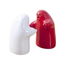 2 Adet Tuz Shaker Kullanımı Uygun Kullanımı Kolay Dolumlu Seramik Sarılma Mutfak İçin Tuzluk Tutucu Tuz Domuzları, Mahzenler Ve Amp Sunucular 1