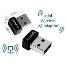 300 Mbps Mini Kablosuz (Wireless) Ağ Adaptörü-Pc USB Wi-Fi Alıcı