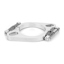 Reedark 2.5 İnç Çelik Exhaust Flange - 63mm Düz Oval Orta Bölme, Kaynak/saçma Gereksiz, Direkt Değişim Parçası