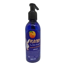 Playboy Pure Edible Peach Flavored Massage Oil Srcx - Şeftali Aromalı 120ml Masaj Yağı