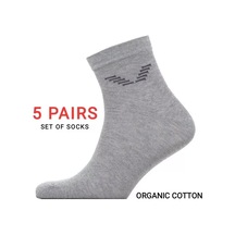 Zolotaa İgla Kısa Çoraplar 5 Çift 6706742 Gri