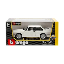 21100 Burago 1:24 Bmw M3 1988 Model Araba