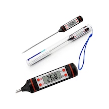 Sogud Dijital Gıda Termometresi Hızlı Okuma Mutfak Termometresi, Paslanmaz Çelik Prob, Lcd Ek
