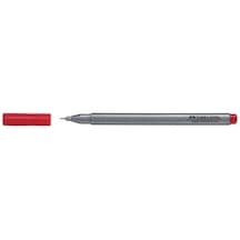 Faber-castell Grip Finepen 0,4 Mm Kırmızı 1 Adet Yıkama Sonrası Leke Bırakmayan Kalem