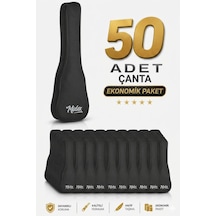 Midex Cs-26a-100x Tenör Ukulele Çantası 100'lü Paket Kaliteli Siyah Kılıf 100 Adet