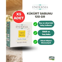 Enderma Kükürt Sabunu 120 Gr 5 Adet
