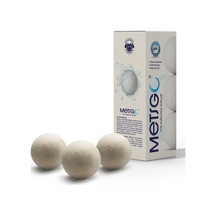 Metsgo / Yün Kurutma Topları -%100 Organik Koyun Yünü - Çamaşır Kırışık Önleyici - Kurutma Makinesi Topları