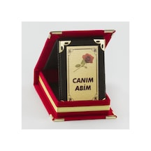 Canım - 550 - Abim - Muratech - Plaketi Kırmızı