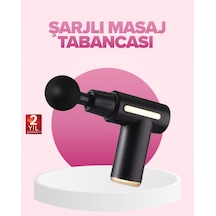 Zengemtx Profesyonel Masaj Tabancası 6 Kademeli Derin Kas Terapisi 4 Başlıklı Şarjlı Sessiz Motor Çok Renkli