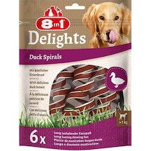 8in1 Smart Delights Ördekli Burgulu Köpek Ödülü 85 G