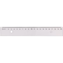 Ark Renkli Plastik Cetvel 20 Cm Kod:006 Şeffaf