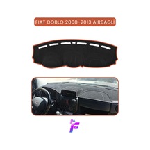 Fıat Doblo 2008-2013 Aırbaglı Uyumlu Torpido Örtüsü Çatlama Ve Isıya Karşı Tam Koruma Ta94