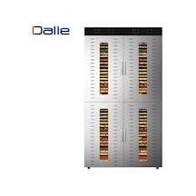 Dalle Ss-80h Paslanmaz Çelik 80 Tepsili Çift Katmanlı Gıda Kurutma Makinesi