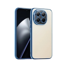 Xiaomi Mi 15 Uyumlu Lensli Silikon - Açık Mavi