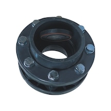 Gemaş Pvc Çalpara Çekvalf Kole Flanşları Ve Civatalı Komple 90Mm