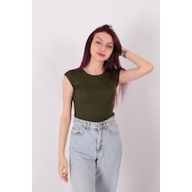 Busem S0015601 Kadın Bluz Haki Busem S0015601 Kadın Bluz Haki