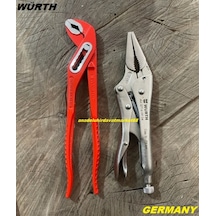 Würth Cobalt Çelik Pense Ayarlı Kargaburun Pense Ayarlı Fort Pense 210mm 2set Diğer