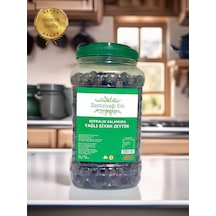 Sele Sofralık Siyah Zeytin 900 Gram Doğal Fermente Brüt 3400 Gram