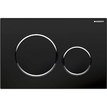 Geberit Sigma20 Kumanda Paneli Mat Siyah/parlak/mat Siyah 115.882 Siyah
