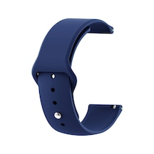 Xiaomi Watch 5 İçin Silicone Sport Band Lacivert Watch 5 İle Uyumlu Kordon - Lacivert Çok Renkli