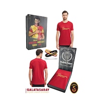 Galatasaray Lisanslı Kırmızı Erkek T-shirt + Bileklik Set Ahşap Kutulu 104 Kırmızı Galatasaray Lisanslı Kırmızı Erkek T-shirt + Bileklik Set Ahşap Kutulu 104 Kırmızı